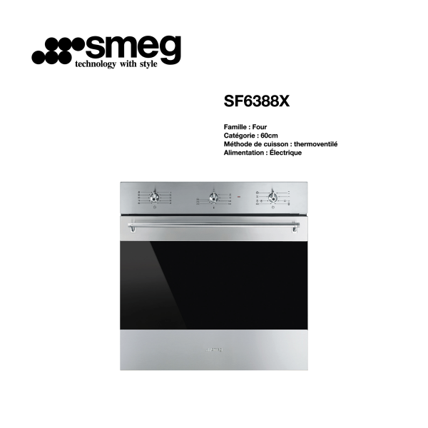 TR90P9/beschadigd karton verpakking Smeg Cuisinière avec taque de cuisson  au gaz - Elektro Loeters